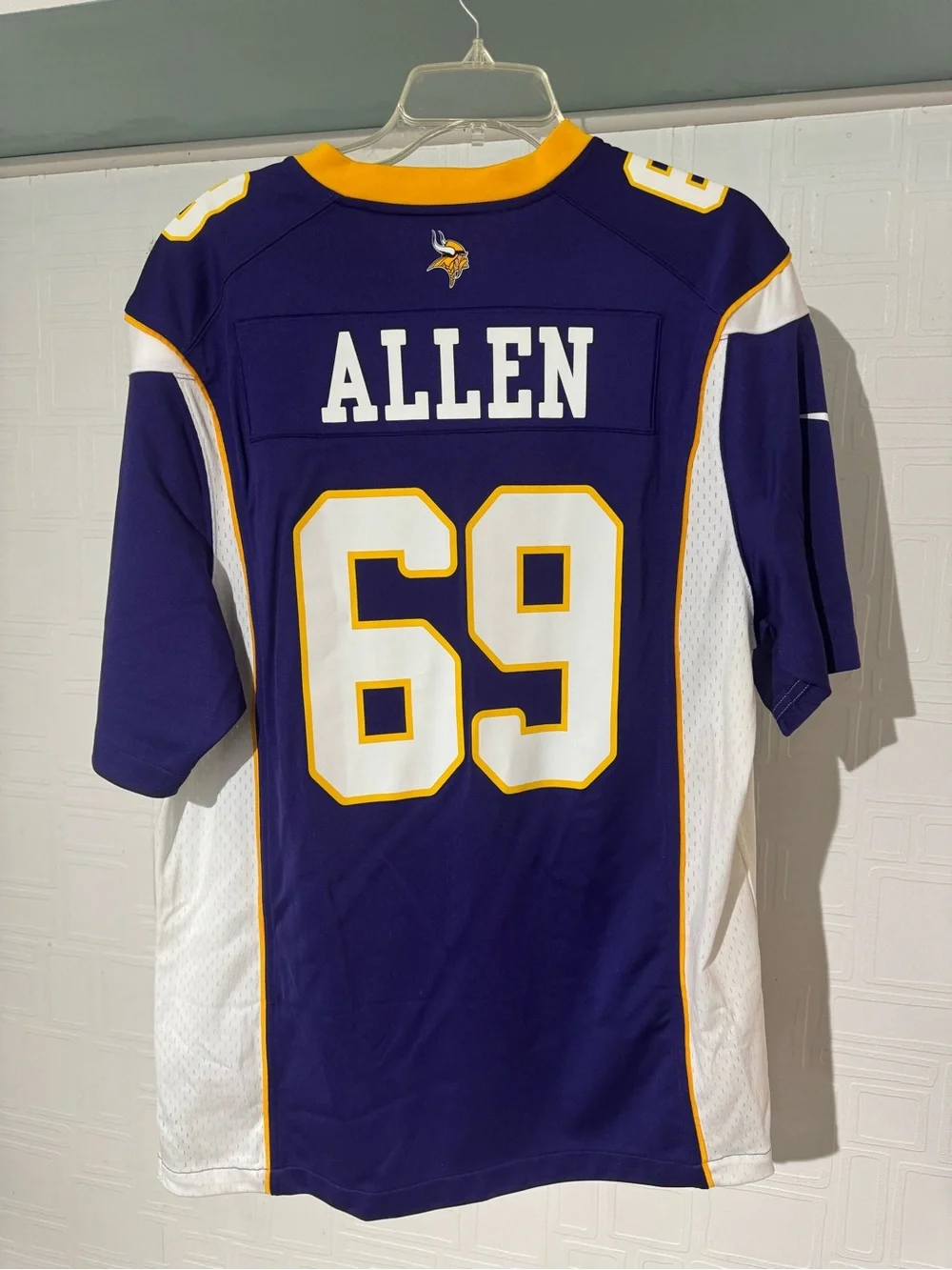 Nike Minnesota Vikings Purple & White Jared Allen #69 Jersey